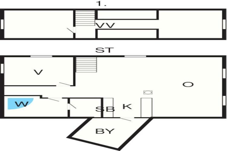 6 Person Holiday Home In Bl Vand Blåvand Exterior foto